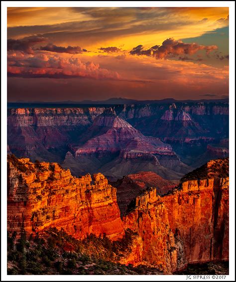 Sunset, North Rim Grand Canyon. | Focal World