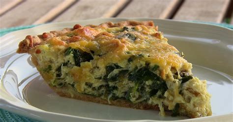 Easy Spinach Swiss Quiche