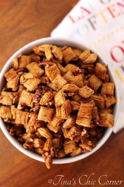 Praline Pecan Crunch Snack Mix – Tina's Chic Corner