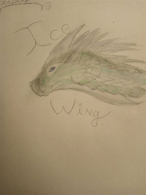 Icewing Drawing (Finished) by FeiDragonR on DeviantArt