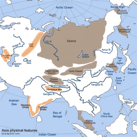 Physical Map Of Asia Rivers - Summer Slaughter 2024