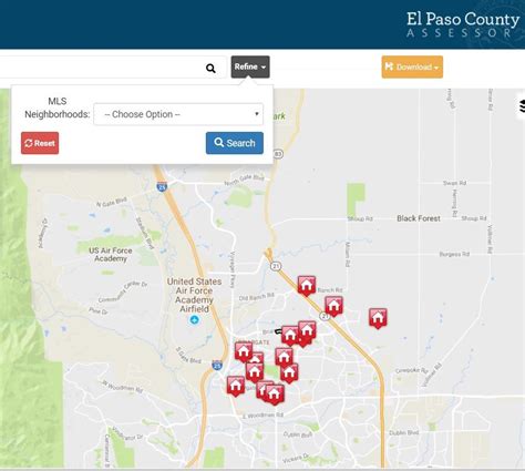 El Paso County Assessor Map - Maps For You