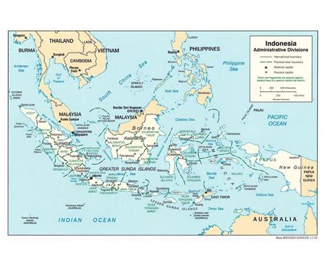 Maps of Indonesia | Collection of maps of Indonesia | Asia | Mapsland ...