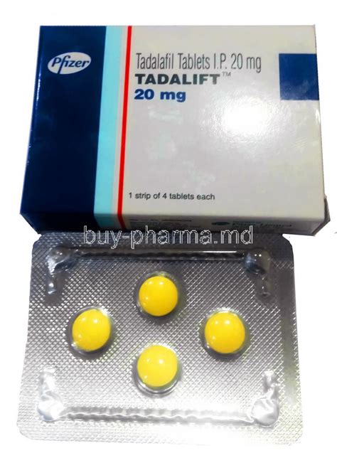 Buy Tadalift 20mg Tablet (Tadalafil) Online