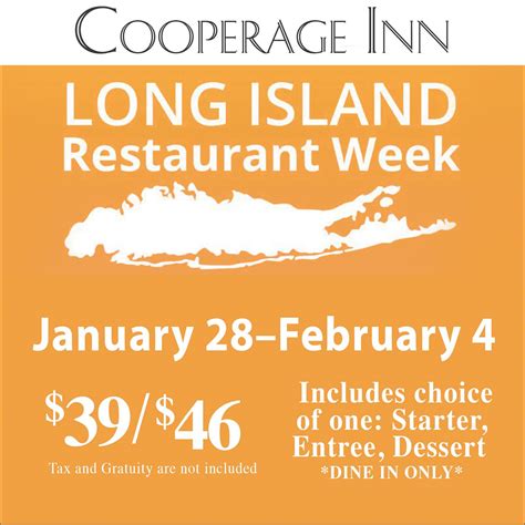 Cooperage Inn - Restaurant Week Starts Today! STARTERS...