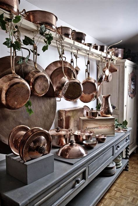 Hammered Copper Kitchen Accessories