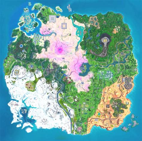 Mecánicamente base Cena mapa fortnite actual formato Triplicar Saca la ...