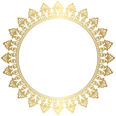 Round Border Frame Clip Art Png Image Frame Clipart Circle Border ...