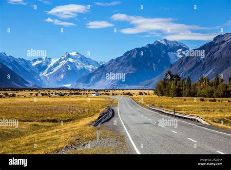 Mount Cook National Park Stock Photo - Alamy