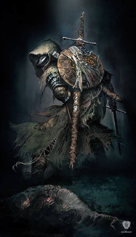 Artwork Fallen Knight - Dark Souls III FromSoftware