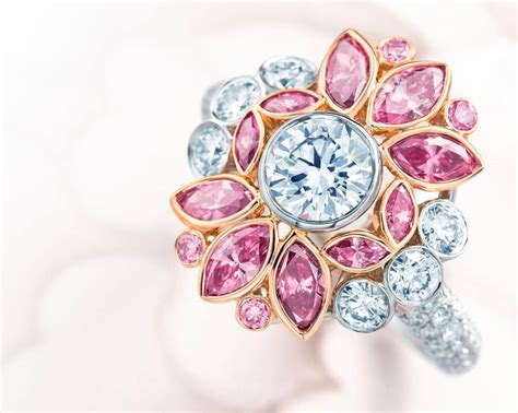 Pink Diamond Floral Ring - Jonathan's Fine Jewelers