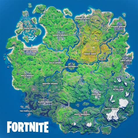 Fortnite Capítulo 2 Mapa de la temporada 4: cómo se ve