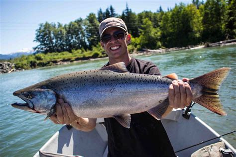 Kitimat River BC - Salmon Fishing