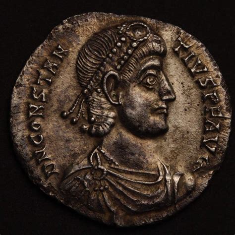 Roman Empire - Constantius II. A.D. 337-361. AR Siliqua. Sirmium, A.D ...