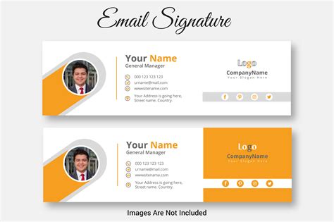 Gmail Footer Template