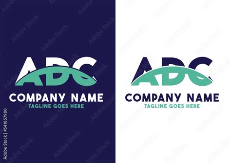 Letter ADC logo design vector template, ADC logo Stock Vector | Adobe Stock