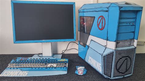 Yes, this cel-shaded Borderlands PC build is real