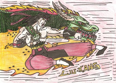 liu kang dragon fire by LIPEBRAZILKOMBAT on DeviantArt