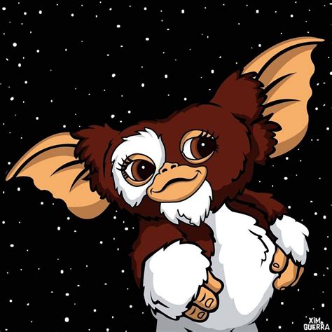 Gizmo . . . . . . . #Gremlins #Gizmo #80s #1984 #Drawing #Adobe # ...