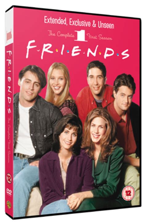 Friends: Season 1 - Extended Cut | DVD Box Set | Free shipping over £20 ...