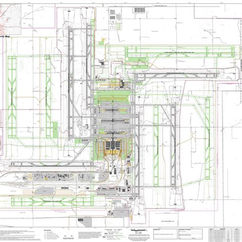 Denver International Airport Runway Map