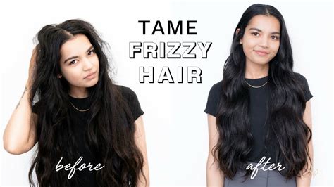 How to Get Rid of Frizzy Hair | 5 Tips - YouTube