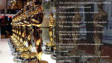 70+ Oscar Trivia Questions And Answers