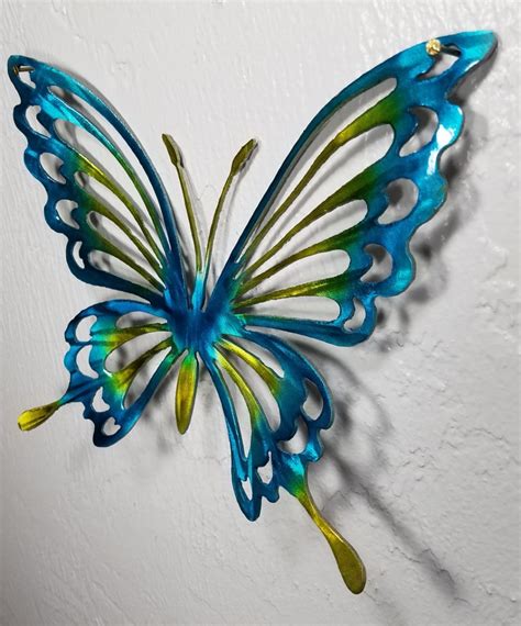 Metal Butterfly Wall Art, Butterfly Decor, Butterfly Garden, Butterfly ...