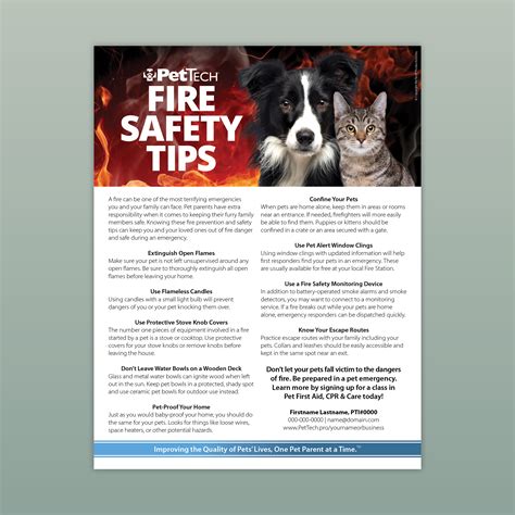 Safety Flyer Template