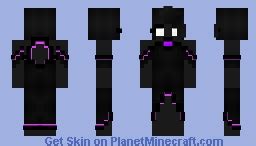 shadow girl Minecraft Skin