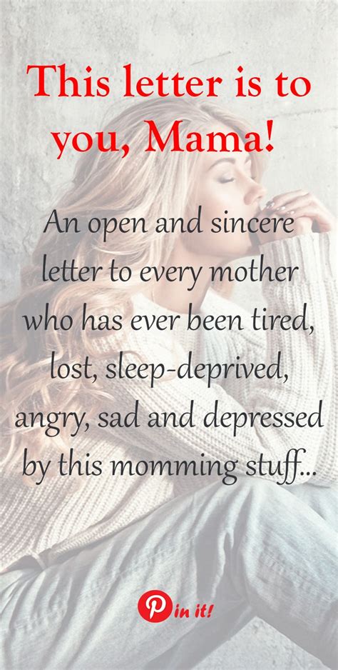 A Letter to Every Tired Mother