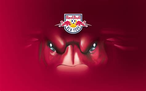 Download Wallpapers New York Red Bulls Fan Art Logo Mls Creative