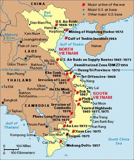 Map of the Vietnam War - The Finer Times