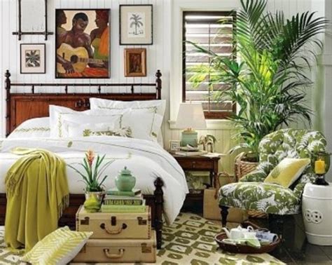 39 Bright Tropical Bedroom Designs - DigsDigs