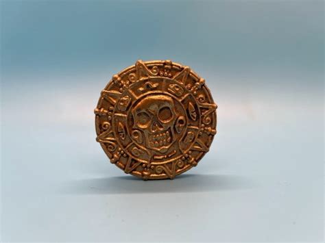 Cursed Aztec Gold Coin Pirates of the Caribbean Prop Gold - Etsy