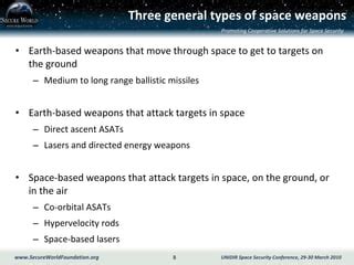 Space weapons | PPT