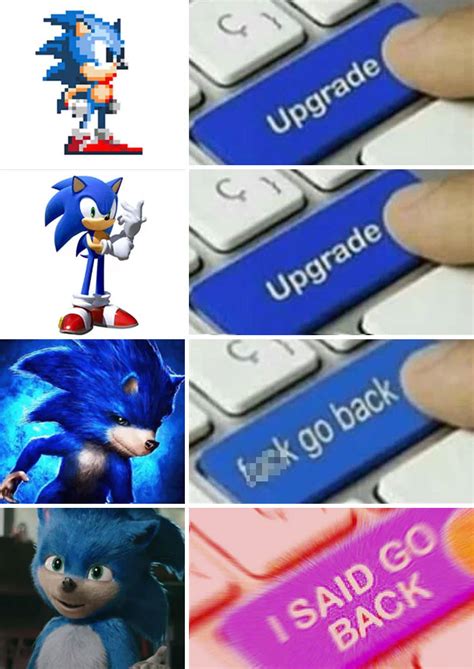 30 Hilarious Memes That Roasted The New Sonic Design So Bad, The ...