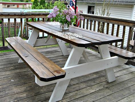 Farmhouse picnic table – Artofit