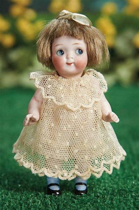 Bisque German Doll — 4 1/2'' All-Bisque Googly, c.1915 (532x800) (With ...