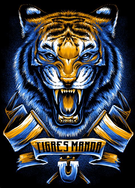 Download Tigres Uanl Wallpaper - Tigres De La Uanl Logo On Itl.cat