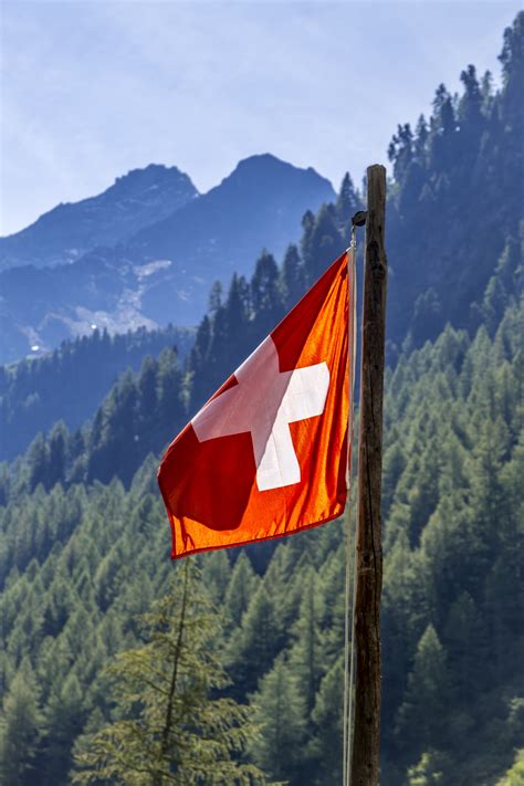 A Swiss Flag Free Stock Photo - Public Domain Pictures