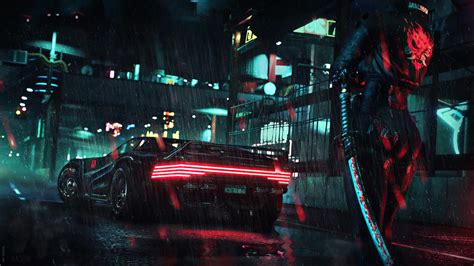 Cyberpunk 2077 Samurai Live Wallpaper For Wallpaper Engine And ...