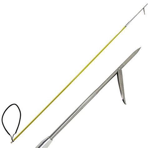 Scuba Choice 7' One Piece Spearfishing Fiber Glass Pole Spear with 1 ...