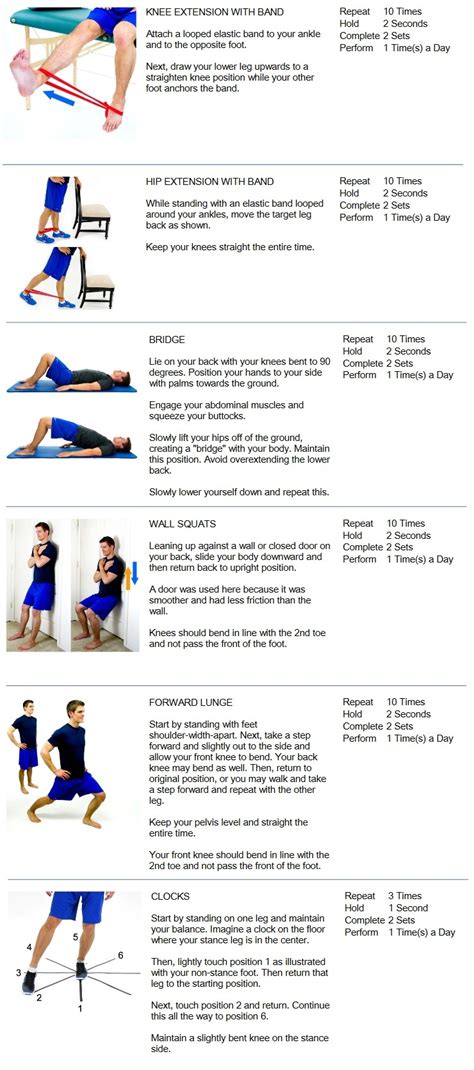 Intermediate Knee Exercises - Active Chiropractic