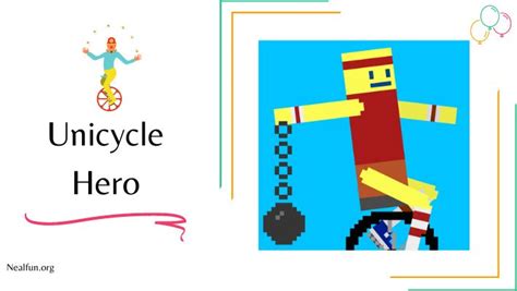 Unicycle Hero - Epic Olympic Skill Game at Poki