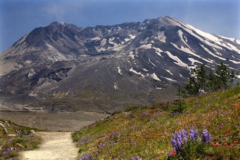 Mount Saint Helens National Volcanic Monument Topo Map, Skamania County ...