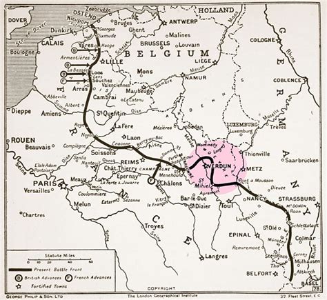 Verdun france map - thexoler