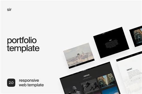 Sir - Responsive HTML Portfolio Template