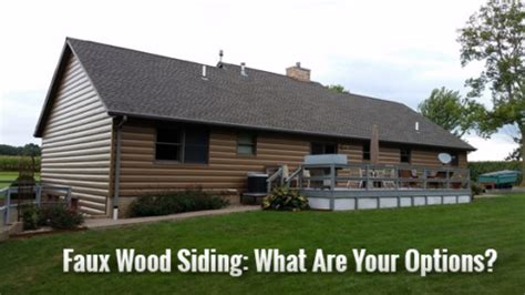 Faux Wood Siding Panels: What Should You Choose?