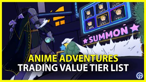 Anime Adventures Value List (September 2023) - Gamer Tweak